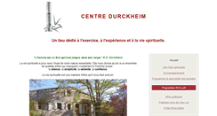 Desktop Screenshot of centre-durckheim.com